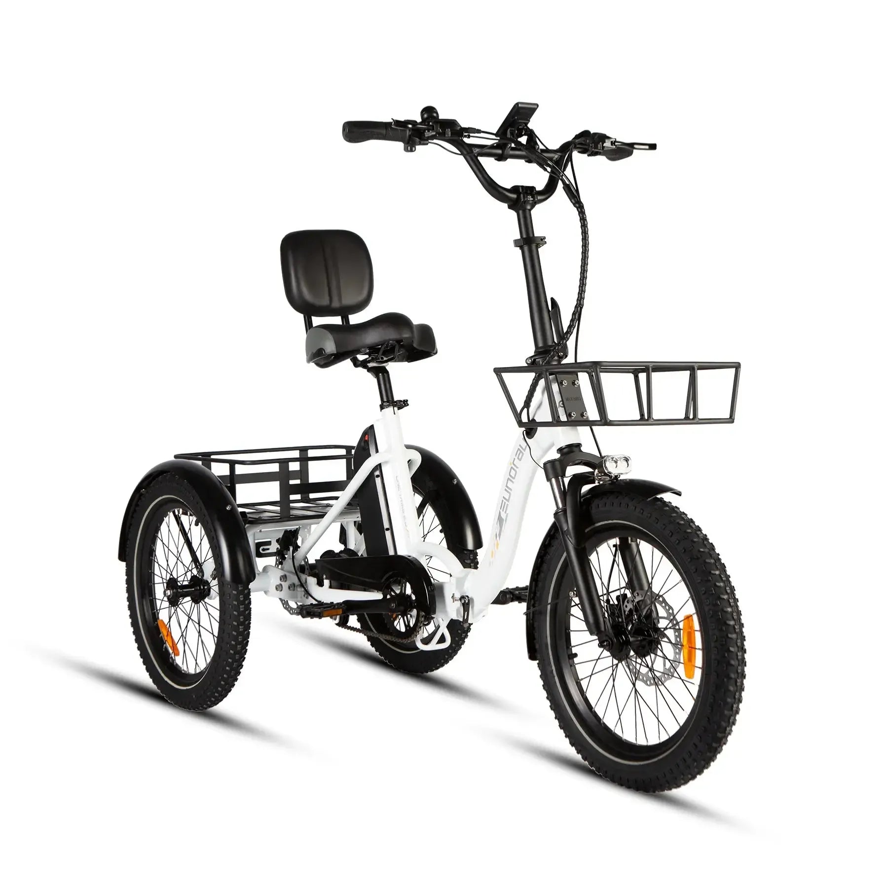 Eunorau ONE-TRIKE 2.0 500W 48V/14.5Ah Folding Electric Trike Half-twis