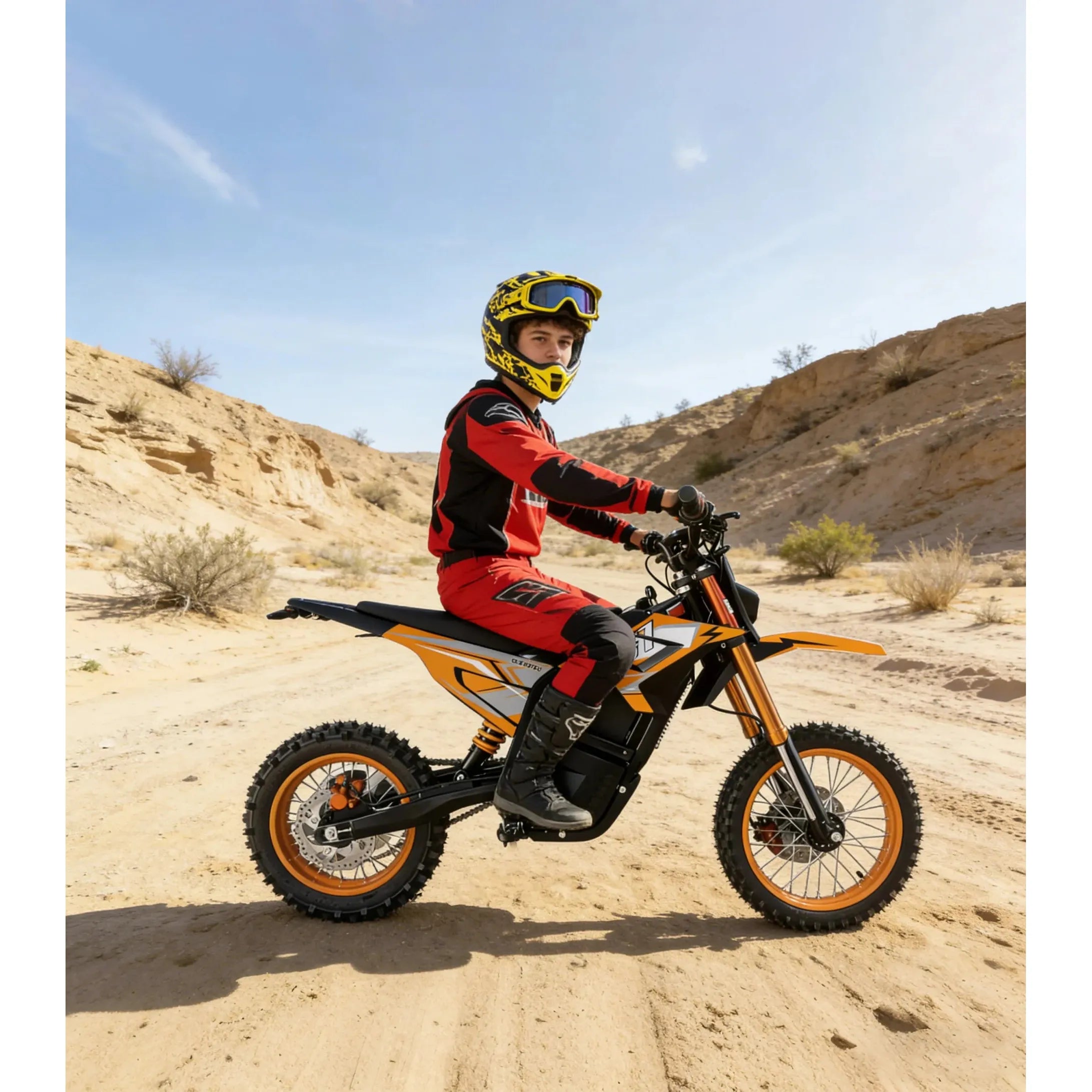 Eunorau S1 Dirt 4800W 60V/30Ah Young Riders Electric Dirt Bike