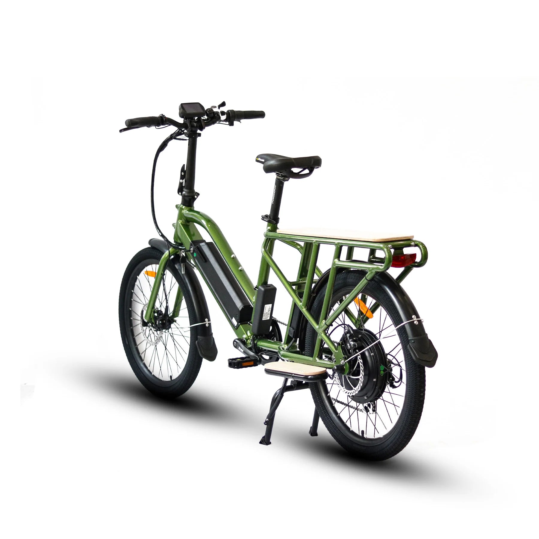 Eunorau Max-Cargo 2.0 750W Electric Cargo Bike w/ Thumb Throttle