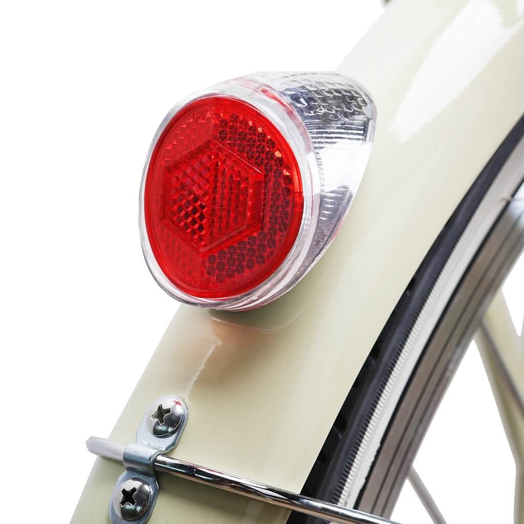 Nakto Classic Step-Thru Cruiser Electric Bike-Step-Through-Nakto-Rear Light