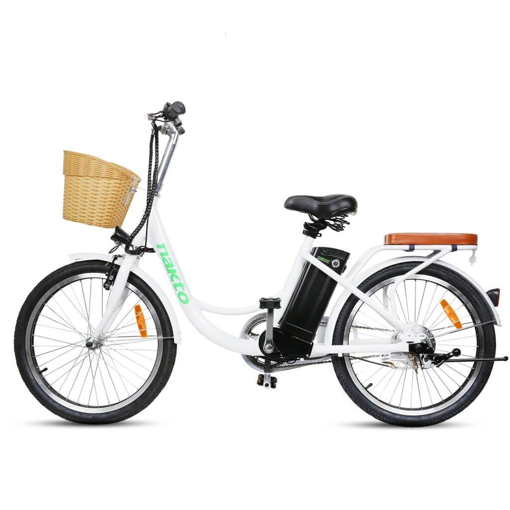 Nakto Elegance Step-Through Electric Bicycle-Step-Through-Nakto-Left Side View