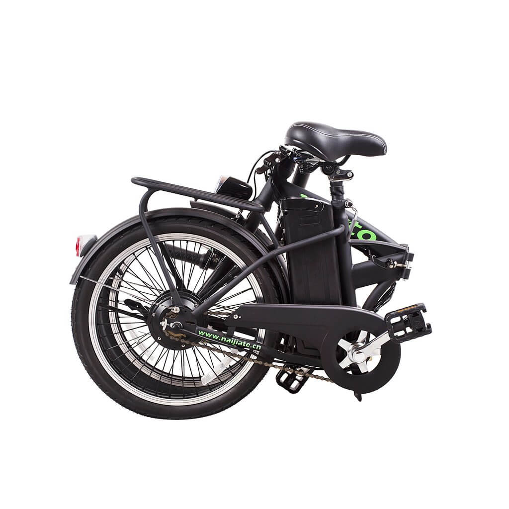 Nakto Fashion Folding Electric Bicycle-Folding-Nakto-Folded View