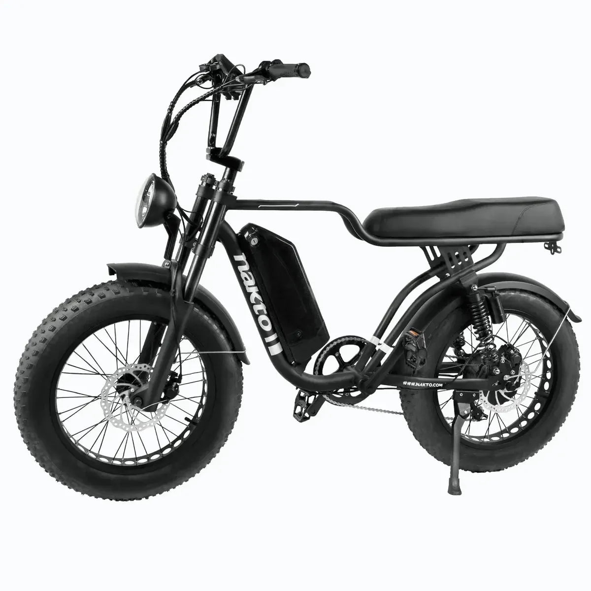 Nakto Fat Tire F2 - F2 Plus Super Cruiser Electric Mountain Bike