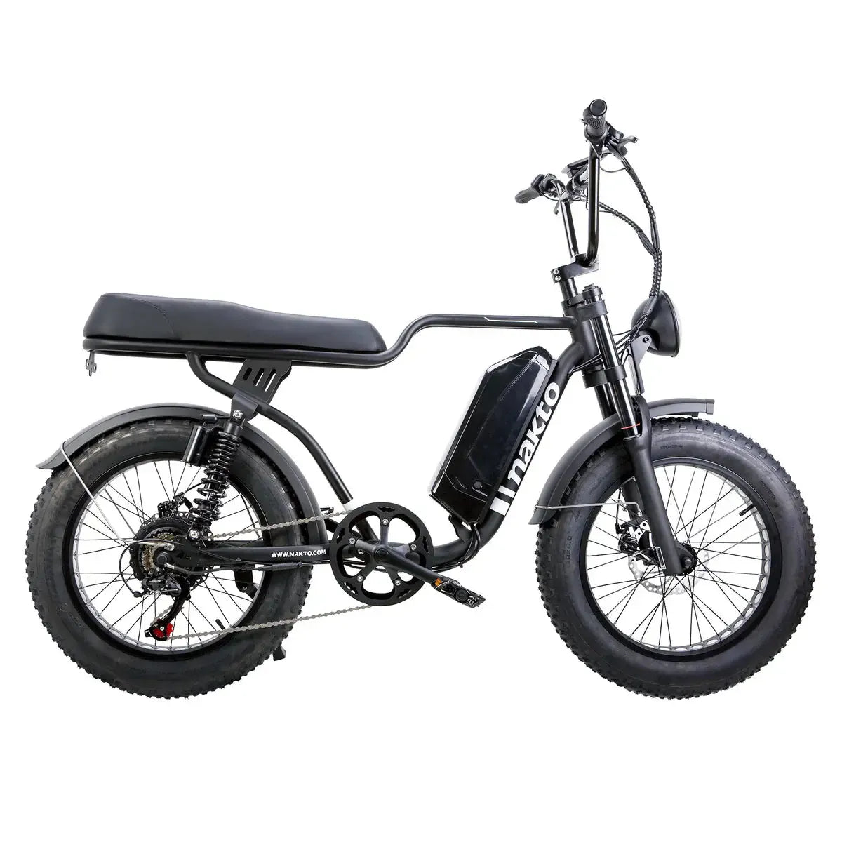Nakto Fat Tire F2 - F2 Plus Super Cruiser Electric Mountain Bike