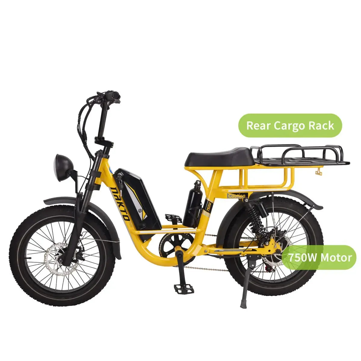 Nakto Fat Tire F4 Super Cruiser Electric Mountain Bike