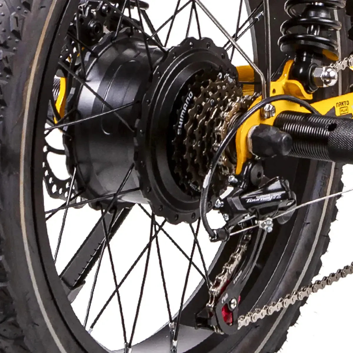 Nakto Fat Tire F4 Super Cruiser Electric Mountain Bike