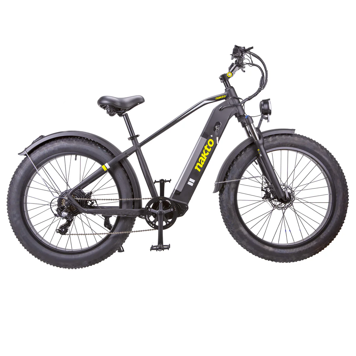 Nakto Fat Tire F6 Super Cruiser 750W Electric Mountain Bike