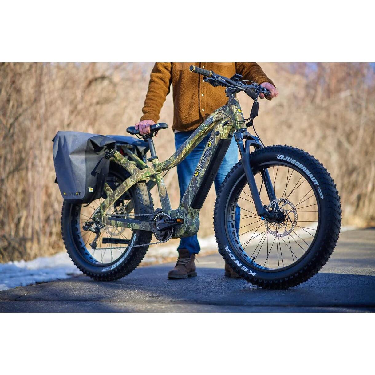 QuietKat Apex Pro 1000W E Bike Angle Earth Camo Large