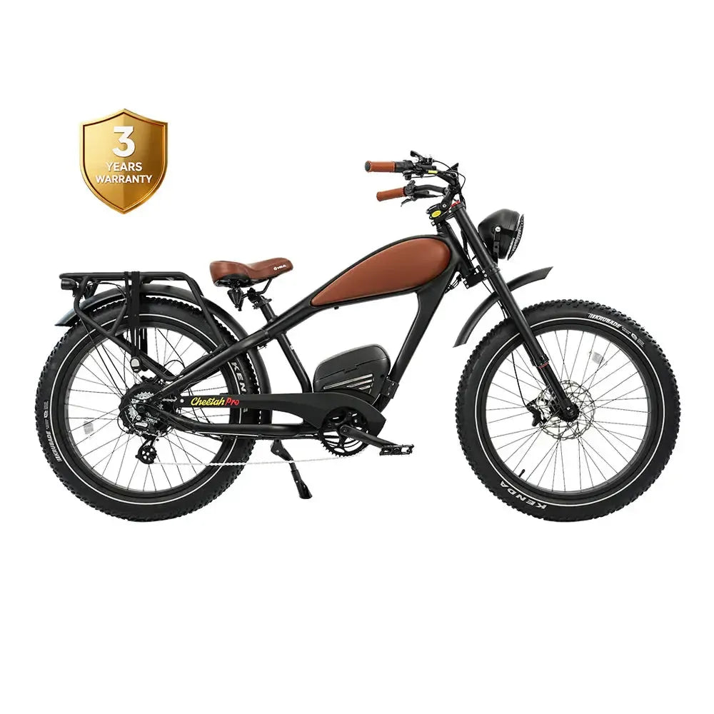 Revi Bikes Cheetah Pro 1440W 48V/30Ah Fat Tire Electric Bike