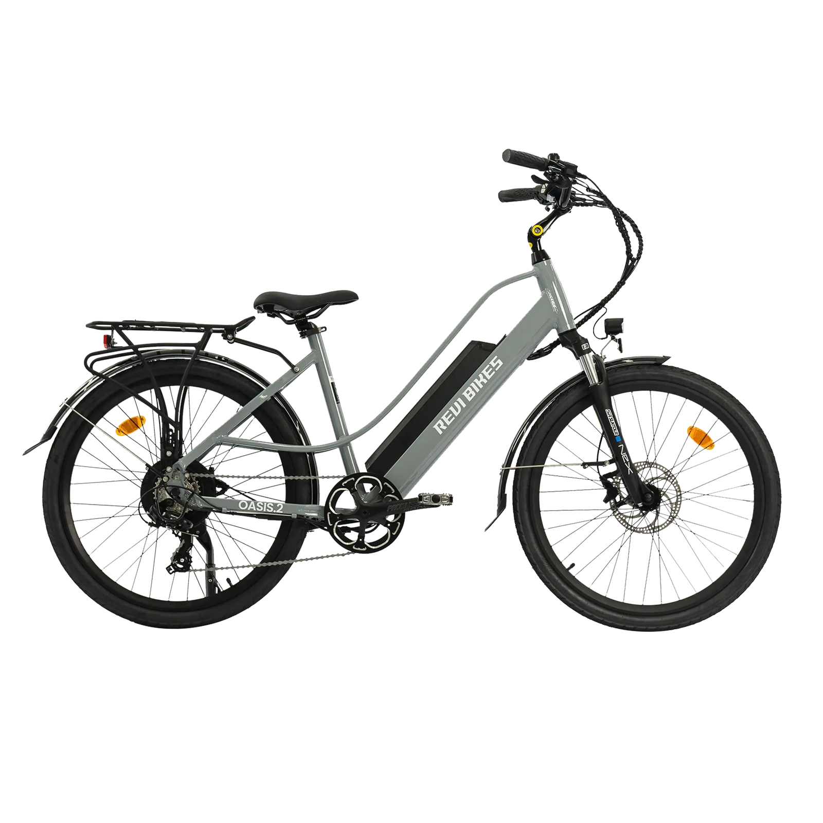 Revi Bikes Oasis .2 ST 48V/15Ah 500W Step Thru Electric Bike