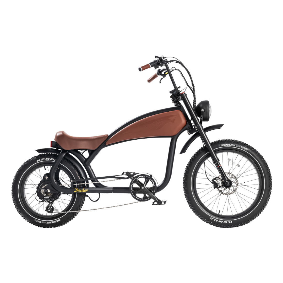 Revi Bikes Prowler 1040W 52V/20Ah Fat Tire Electric Cruiser