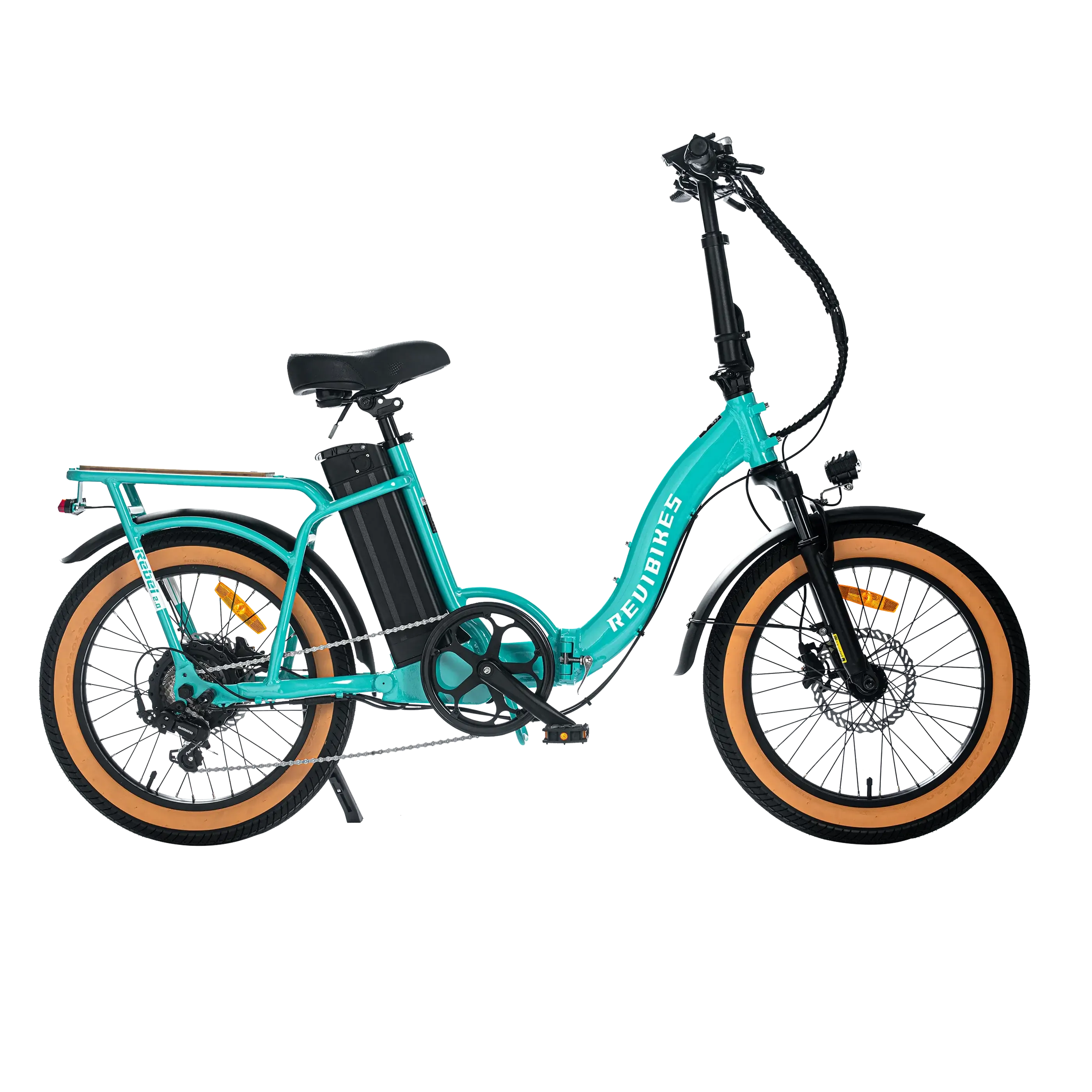 Revi Bikes Rebel.2 720W 48V/15Ah Fat Folding Electric Bike