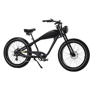 Revi Cheetah Plus Cafe Racer 750W Electric Beach Cruiser Cruiser Revi Bikes No Accessories