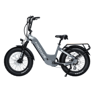 Troxus-Lynx-750W-Low-Step-Fat-Tire-Electric-Bike-Step-Through-Troxus-Mobility-side view 