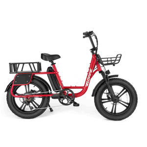 Velowave-Prado-750W-Low-Step-Fat-Tire-Electric-Bike-w-Thumb-Throttle-fat-Velowave-Ebike-Red-Front-and-Rear-Basket-Set-125-13