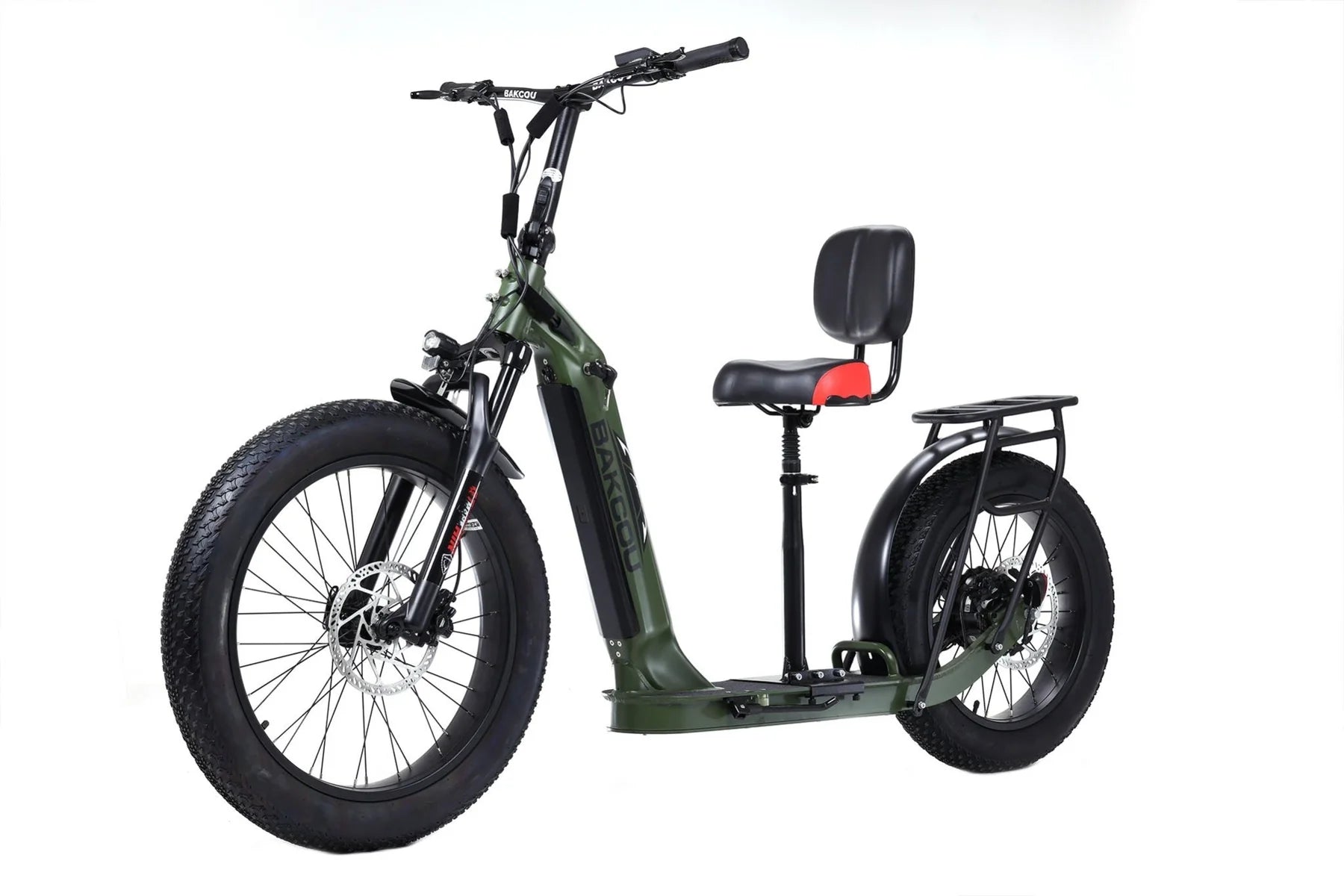 Bakcou Timberwolf AWD 750W 48V/21Ah Fat Tire Electric Scooter