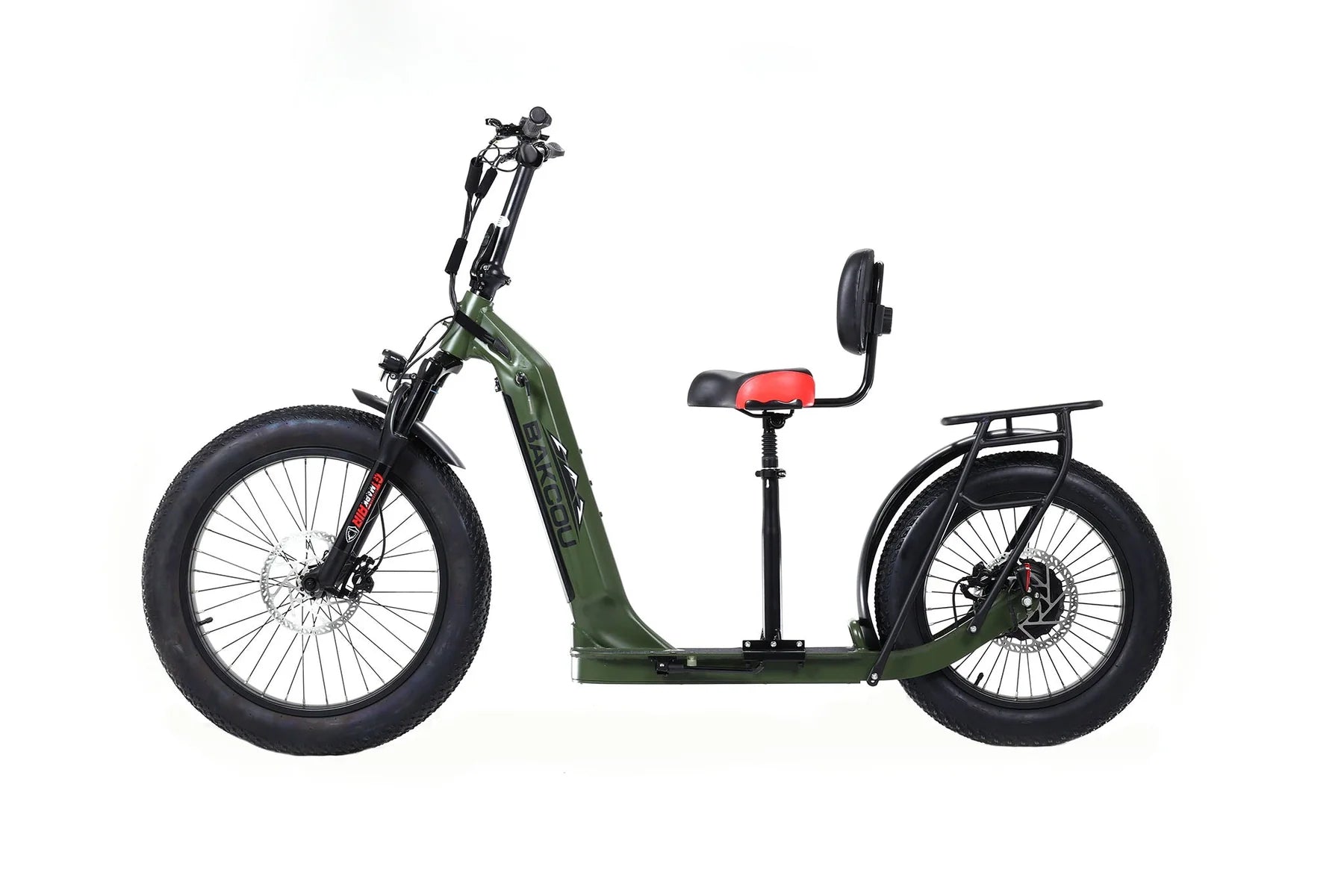 Bakcou Timberwolf AWD 750W 48V/21Ah Fat Tire Electric Scooter