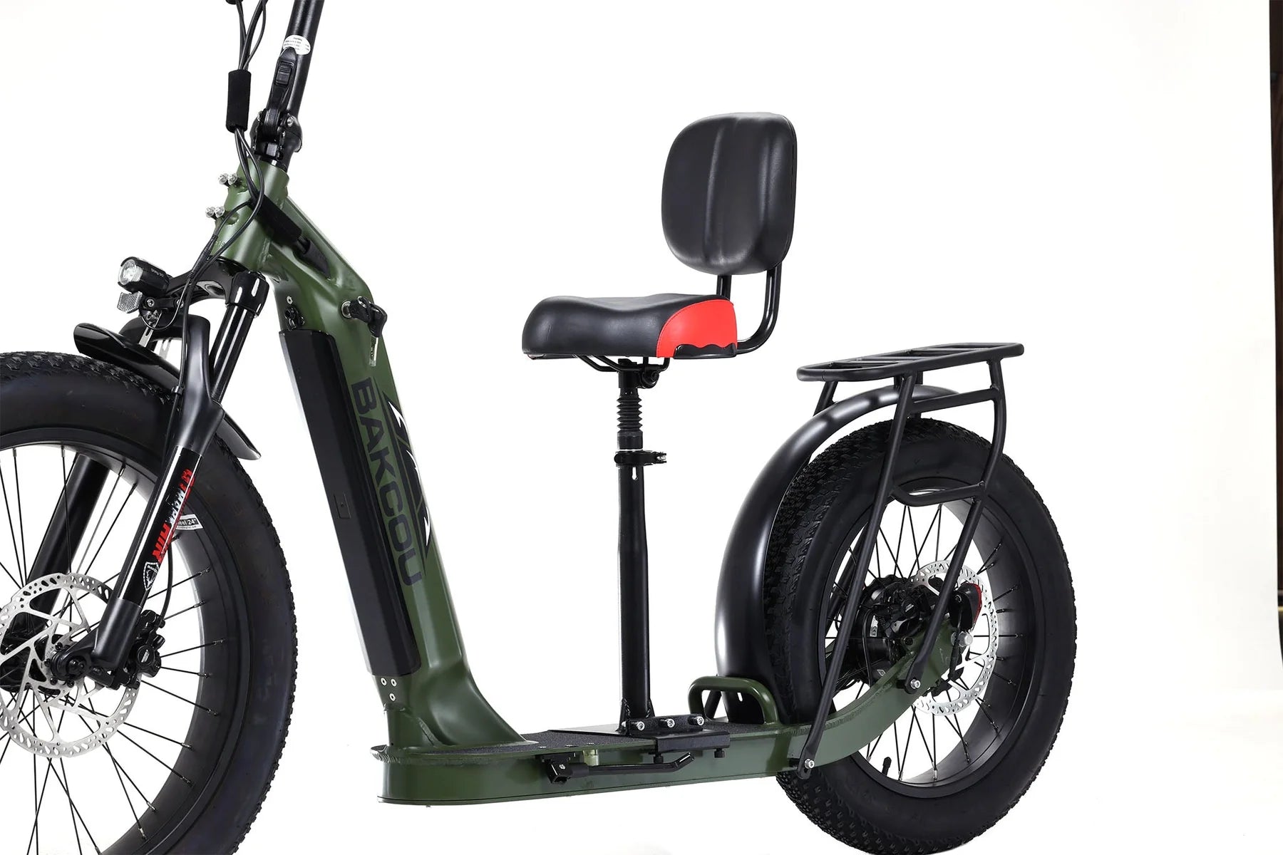 Bakcou Timberwolf AWD 750W 48V/21Ah Fat Tire Electric Scooter