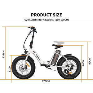 Aostirmotor-G20-500W-Fat-Tire-Folding-Electric-Bike-Folding-Aostirmotor-Ebikes-5-Diagram-sideview