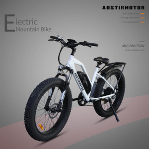 Aostirmotor-S07-G-750W-Fat-Tire-Electric-Bike-Affordable-Commuter-Commuter-Aostirmotor-Ebikes sideview 