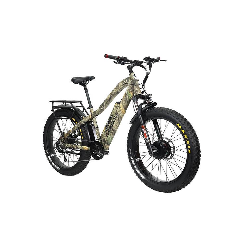 Bakcou Kodiak AWD 500W Dual Hub Motor Fat Tire Ebike