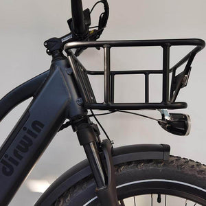 Dirwin Pioneer 750W Fat Tire Electric Bike with Twist Throttle, Fat Dirwin Bike, Bike Front Basket 98, 16