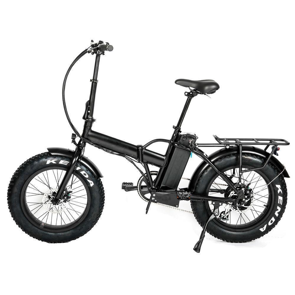 Eunorau Fat-MN Fat Tire Folding Ebike-Folding-Eunorau-Left Side View