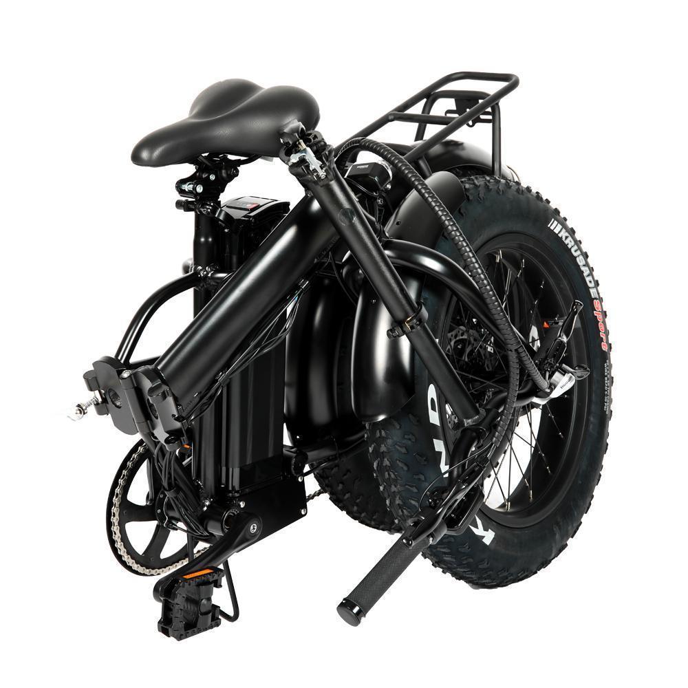 Eunorau Fat-MN Fat Tire Folding Ebike-Folding-Eunorau-Front Folded View