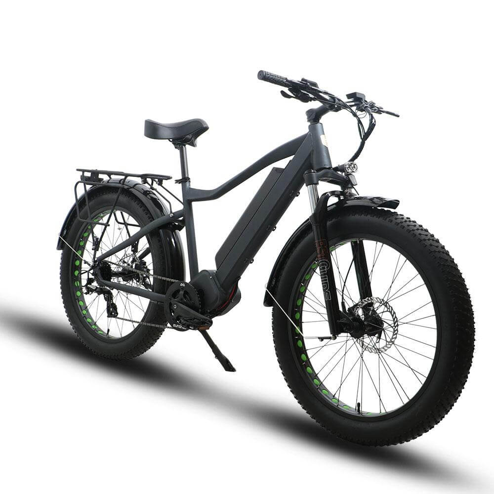 Eunorau Fat HD Fat Tire 1000W Mid Drive Electric Bike Mountain Eunorau 2