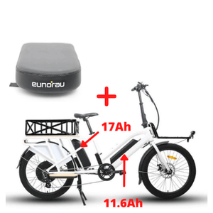 Eunorau Max Cargo 750W Electric Cargo Bike with Thumb Throttle by Eunorau - 54