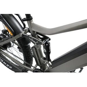 Eunorau UHVO All-Terrain Full-Suspension E-Mountain Bike-Mountain-Eunorau-Closeup Mid Section of Bike