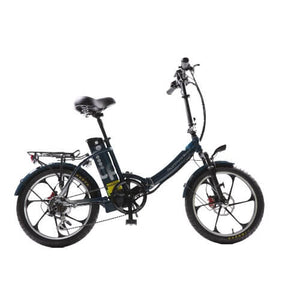 GreenBike City Premium Foldable Electric Bike-Folding-GreenBike Electric Motion-Dark Blue-Right Side View
