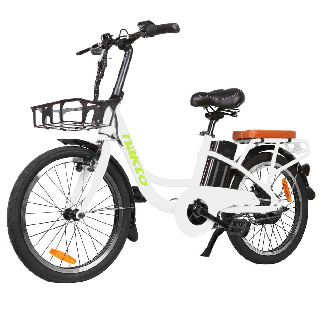 electric bicycle 250w Fat Tire Bike Finbike M60 Off-Road E-Bike or just have a fun day riding outdoors. NAKTO Electric Step Thru City