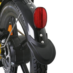 Nakto Skylark 16" Folding Electric Bike-Folding-Nakto-Rear Wheel Closeup