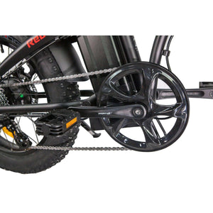 Revi Bikes Rebel 1.0 Fat Folding eBike-Folding-Revi Bikes-View of Crank System