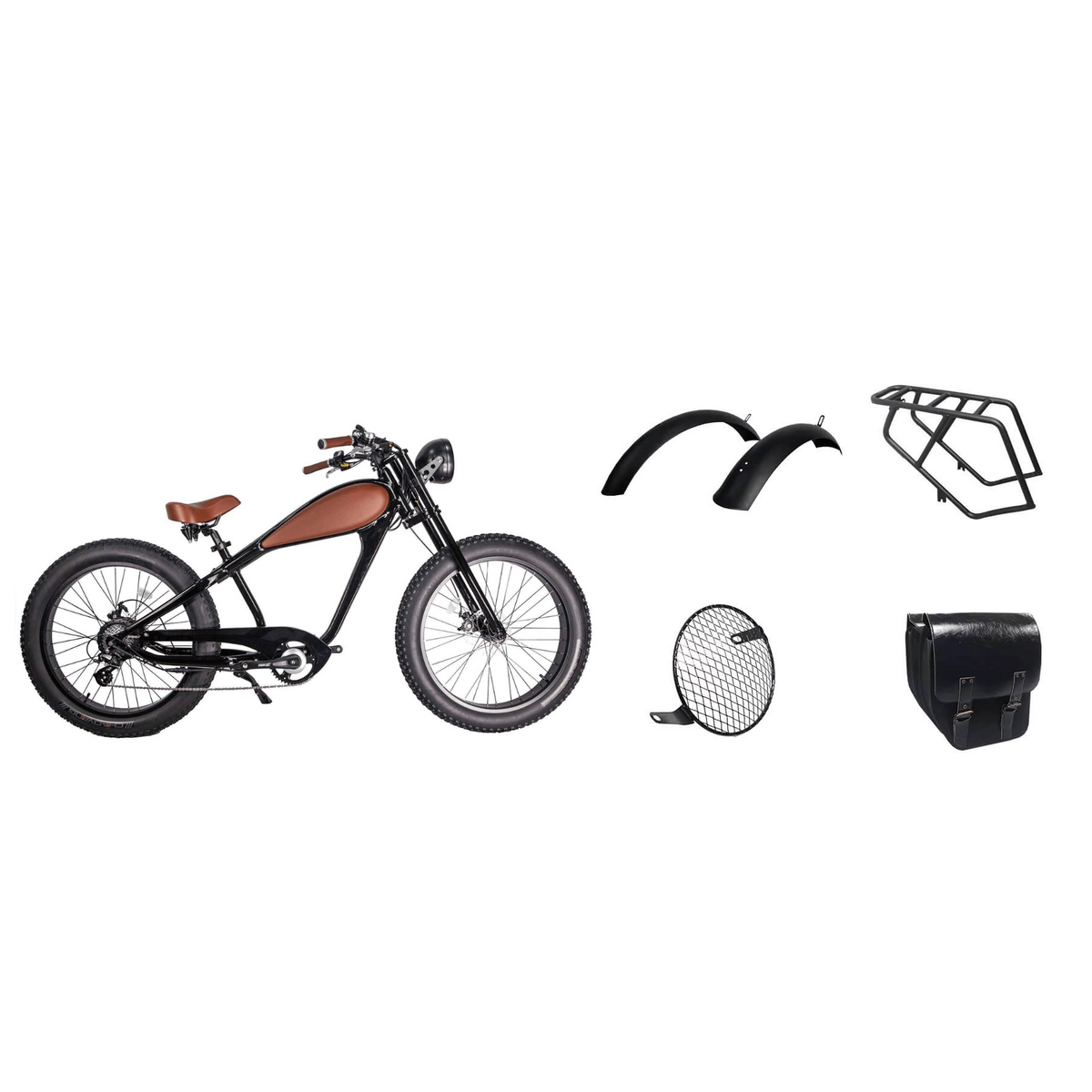 Revi OG Original Cheetah Caf Racer Electric Beach Cruiser