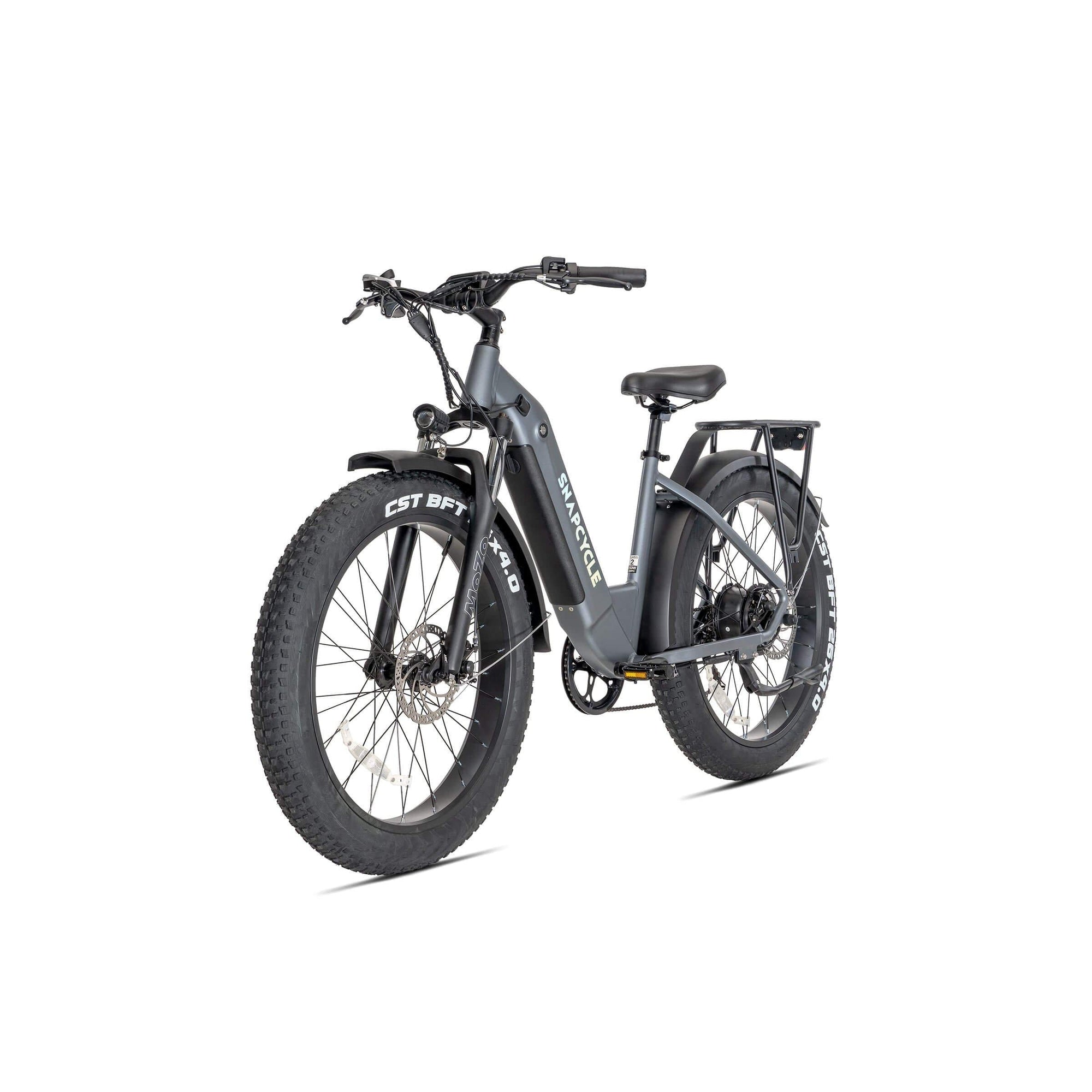Snapcycle R1 750W Step-Thru Fat Tire Electric Bike
