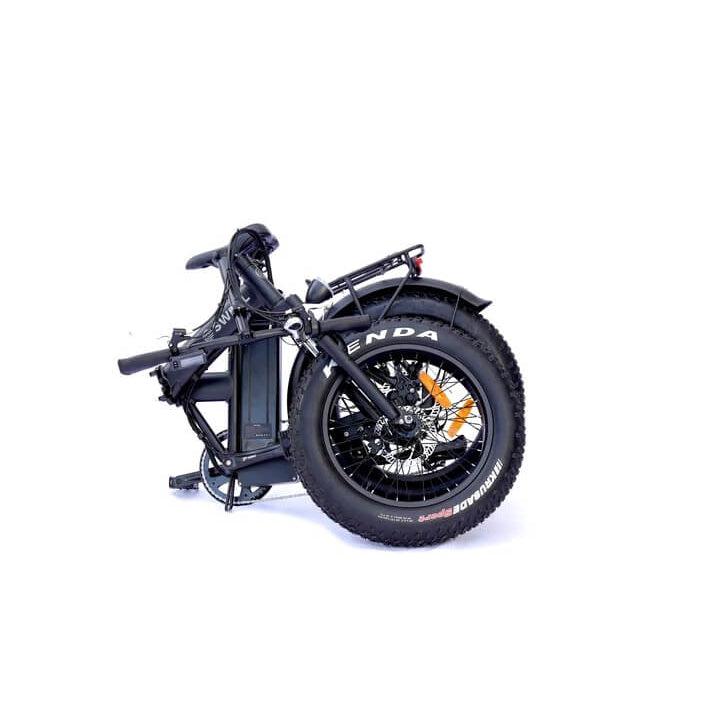 Swell Wedge 500W Fat Tire Folding Electric Bike w/ Thumb Throttle