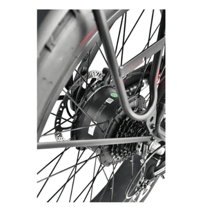 Troxus-Explorer-750W-Step-Thru-Fat-Tire-Cruising-Electric-Bike-Step-Through-Troxus-Mobility-wheel closeup view 