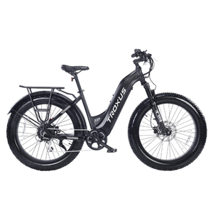 Troxus-Explorer-750W-Step-Thru-Fat-Tire-Cruising-Electric-Bike-Step-Through-Troxus-Mobility-side-view