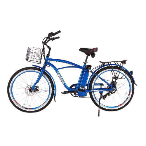 X Treme Newport Elite Max 350W Electric Beach Cruiser Bicycle Really Good Ebikes