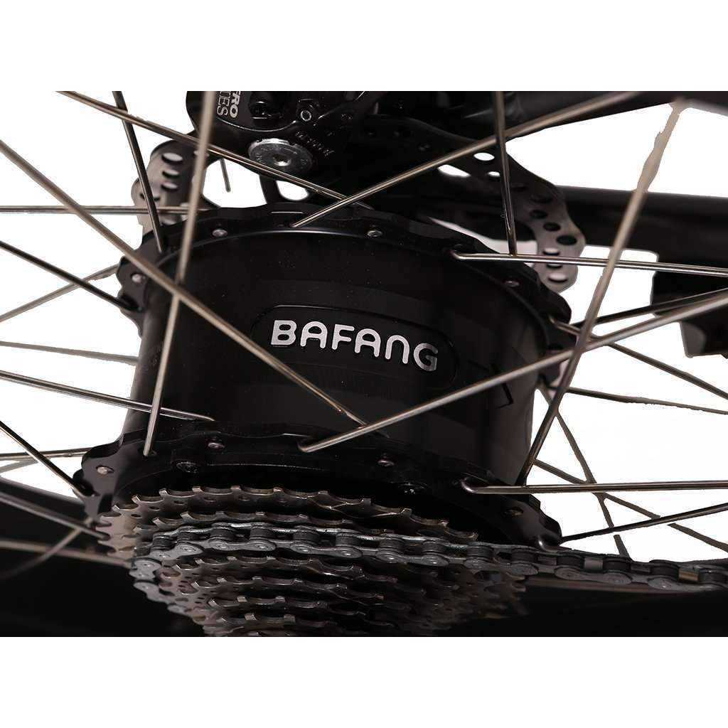 X-Treme Rocky Road 500W Fat Tire Electric Mountain Bike-fat-X-Treme-Rear Hub View of Bafang Motor