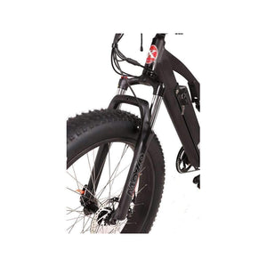 X-Treme Rocky Road 500W Fat Tire Electric Mountain Bike-fat-X-Treme-Front Oblique View