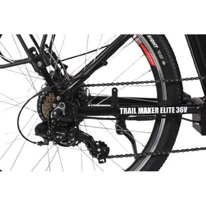X-Treme Trail Maker Elite Max 36V Electric Mountain Bike-Mountain-X-Treme-Rear Hub View